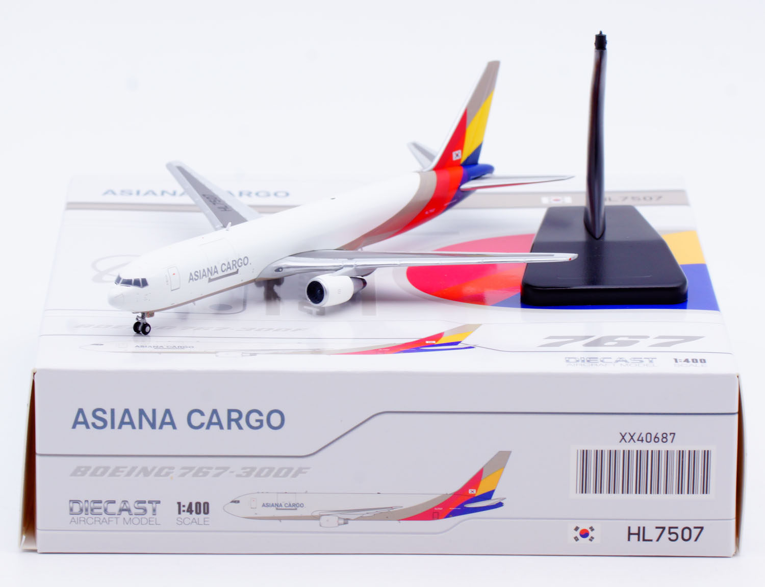Jcwings アシアナカーゴ 767-300F HL7507 1/400 【公式通販】