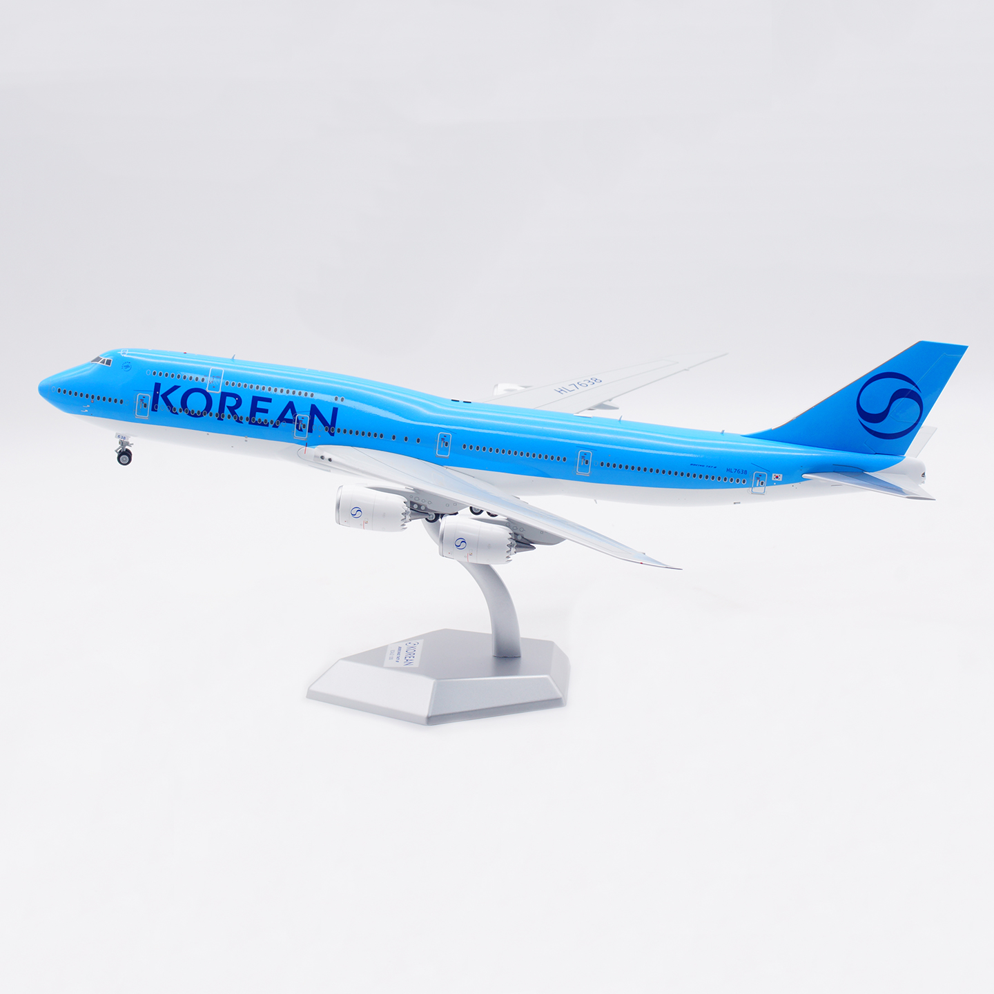 SQ Wings 1:200 大韓航空 B747-8I HL7638 Sq wings 1:200 alloy aircraft model korean air b747-8i hl7638 new