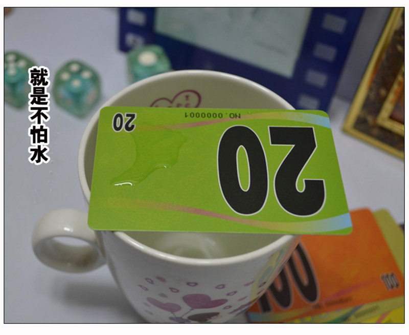 Thẻ mờ PVC mỏng chống giả thẻ Mahjong chứng từ thẻ vuông token nhựa kỹ thuật số thẻ - Các lớp học Mạt chược / Cờ vua / giáo dục bộ cờ vua cỡ lớn