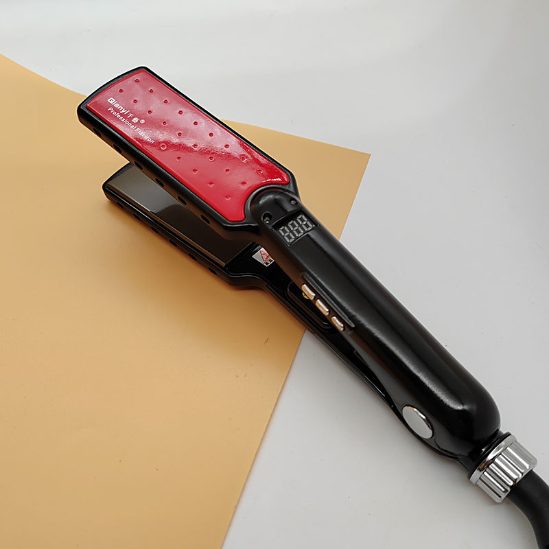 Qianyi splint hair straightener hair salon special ironing plate female pull plate hairdressing shop ion ironing straight plate clip bangs does not hurt hair