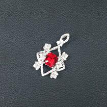 Liyou jewelry Spinel red Sapphire starlight gemstone custom bracelet pendant collection Mogu live customization