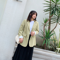 ALIN Custom Large Size 2020 Autumn New Fat mm Suit Jacket Women Casual Loose Skinny Suit Jacket