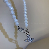 Жемчужная брошь-колье №6157