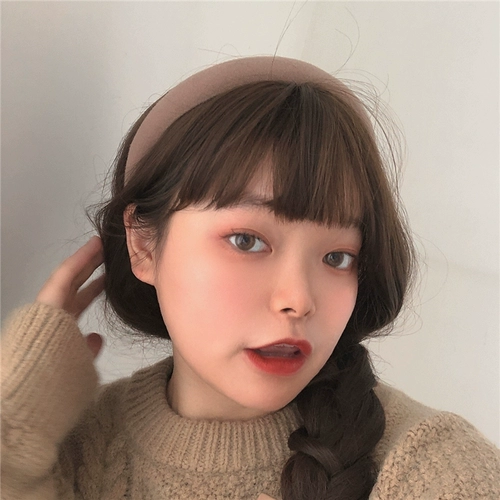 2025 Новая повязка на голову ~ Супер удобная ткань Губка повышенная повязка на голову Вес корейские аксессуары из коричневых волос для женского прилива волос