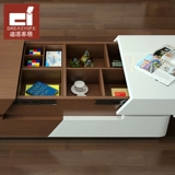 Телевизионный залив Комбинированный телевизионный шкаф Современная простота, легкая роскошная творческая многофункциональная северная телевизионная шкаф.