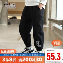 Little Elephant Ham childrens clothing boys sweatpants childrens trousers sports pants 2022 autumn new middle and big childrens Korean pants