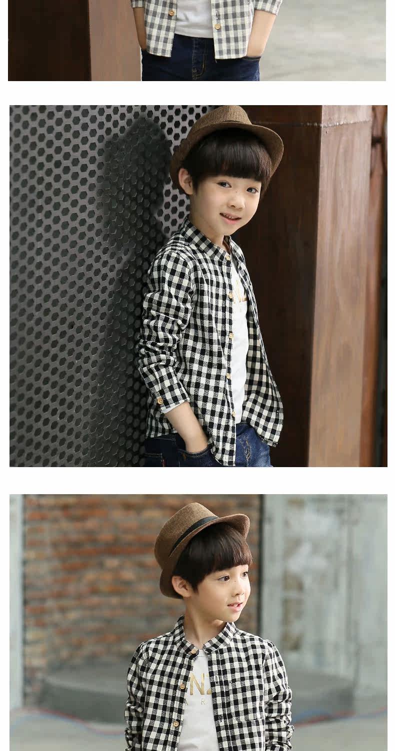 Chemise garcon à manche longue - Ref 2072918 Image 30