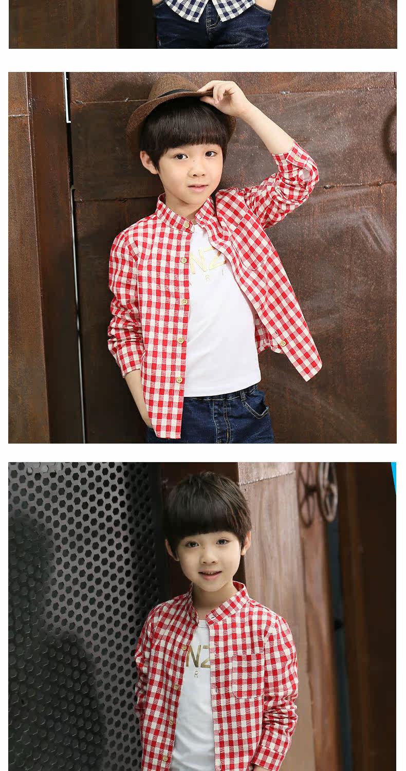 Chemise garcon à manche longue - Ref 2072918 Image 28