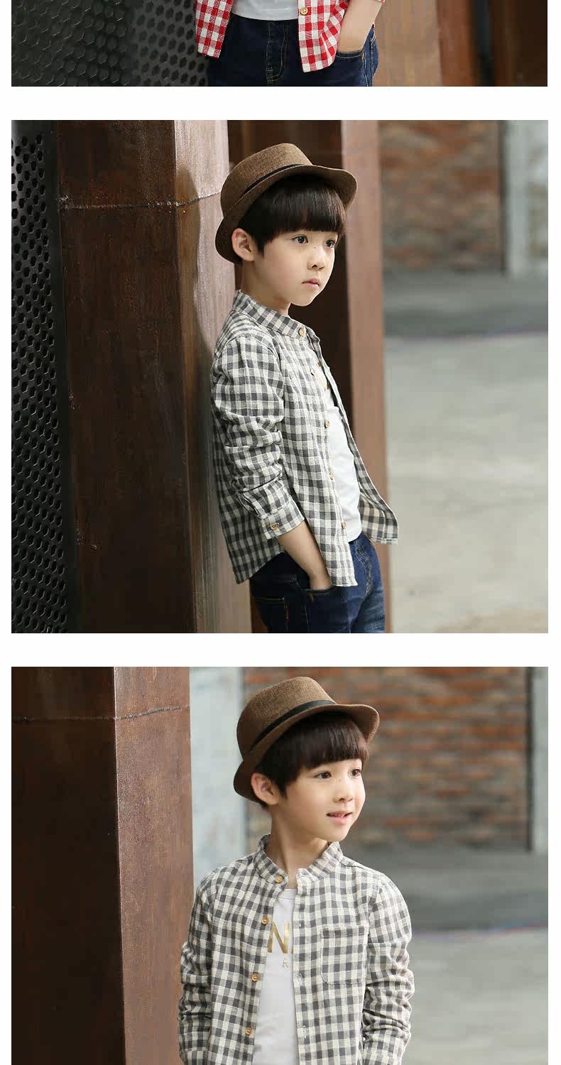 Chemise garcon à manche longue - Ref 2072918 Image 29