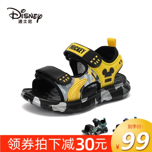 Дисней, детская сумка для обуви для мальчиков, спортивные сандалии для отдыха, пляжная обувь, 2022
