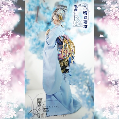 taobao agent Lanting Jimeng BJD SD JP OB Watsuito Full Size and Wind and Sakura Cherry Blossom Sleeve Sakura River