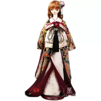 兰亭 Bjd Sd娃衣3分4分大女叔bjd和服和风花魁弥月轻歌