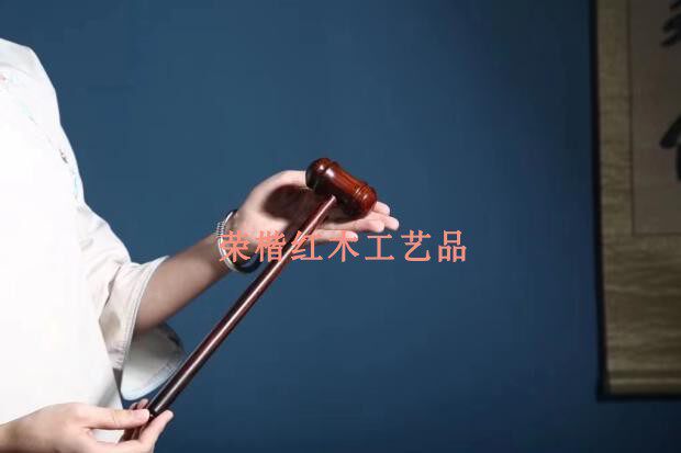 Vietnamese mahogany crafts, big red rosewood, massage hammer, domestic craft, small and light, good gift