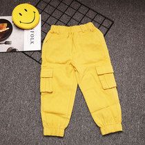 Boy spring winter pants 2020 childrens pants boy pants boy baby casual long pants thin thick stretch childrens clothing pants