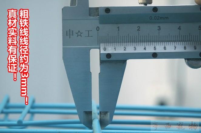 Chó lồng Le Jia táo bạo gấp thú cưng lồng chó thỏ lồng mèo lồng gà lồng chó Teddy lồng lồng - Cat / Dog hàng ngày Neccessities bình nước gắn chuồng