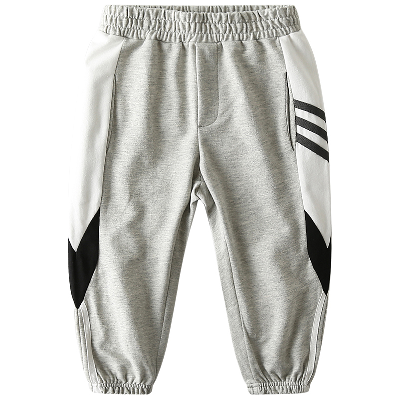 Hàn Quốc phiên bản của trẻ em sweatpants tinh khiết bông quần bé không khí giản dị 2020 mùa xuân ăn mặc mới trẻ em quần quần.