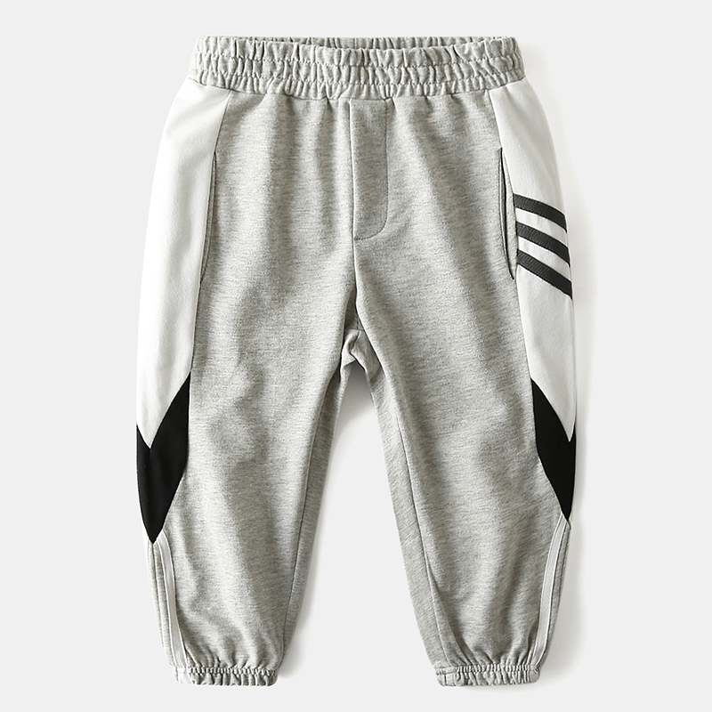 Hàn Quốc phiên bản của trẻ em sweatpants tinh khiết bông quần bé không khí giản dị 2020 mùa xuân ăn mặc mới trẻ em quần quần.