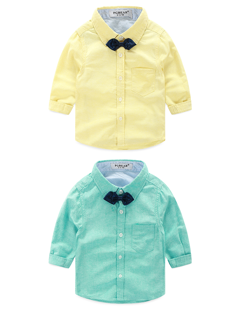 Chemise garcon à manche longue - Ref 2082459 Image 12