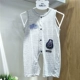 HELLO.DR mùa hè siêu mỏng cho bé những chiếc áo khoác cotton cho bé quần áo romper đồ ngủ sơ sinh Ankami - Áo liền quần