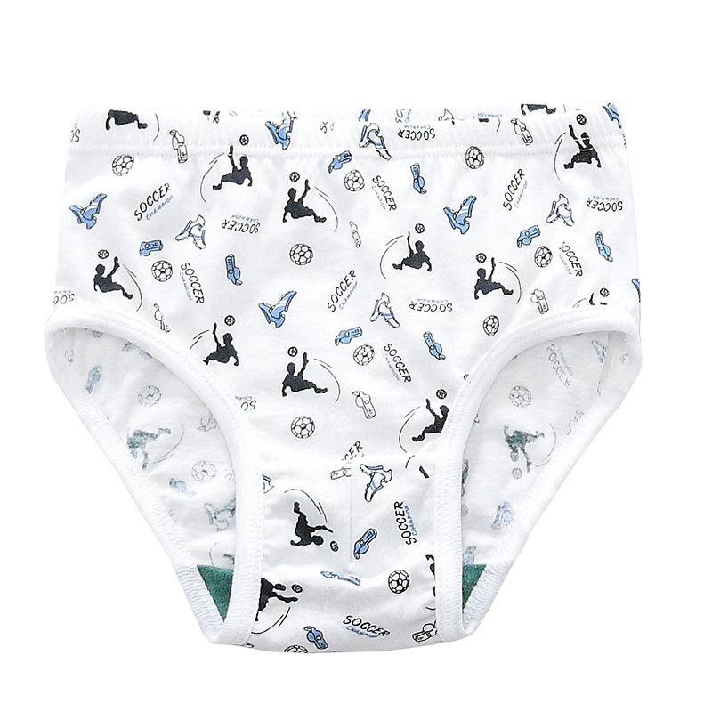 AB panties children's cotton boys boys children's cotton antibacterial thin high waist youth printing student briefs