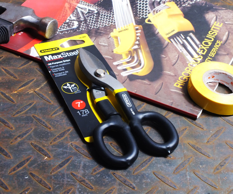 STANLEY HISTORY DANLEY UNIVERSAL SHEET IRON CUT WIRE Scissors Stainless Steel Plate STHT14569-8-23