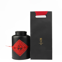 Pig iron tea round cans retro packaging gift box single can one catty half catty medium uncoated whole box batch