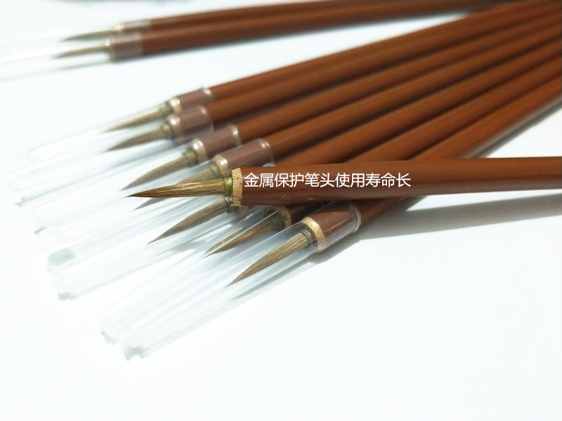 Furniture repair material fine hook line pens small brush wood wood grain ticking brush Home innate color hooking brush with fine wolves unspaintbrush