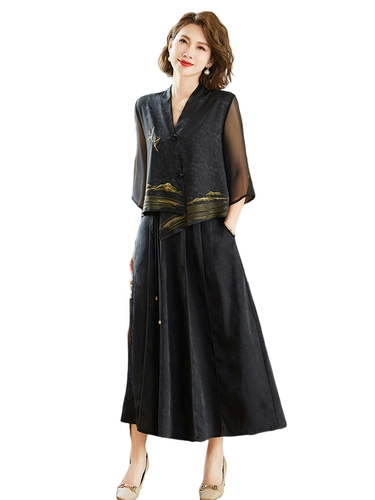 Летнее платье, в западном стиле