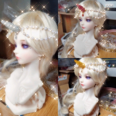 taobao agent BLYTHE small cloth BJD/DD baby uses animal horns chain head jewelry 3 points, 4 points, 6 points,