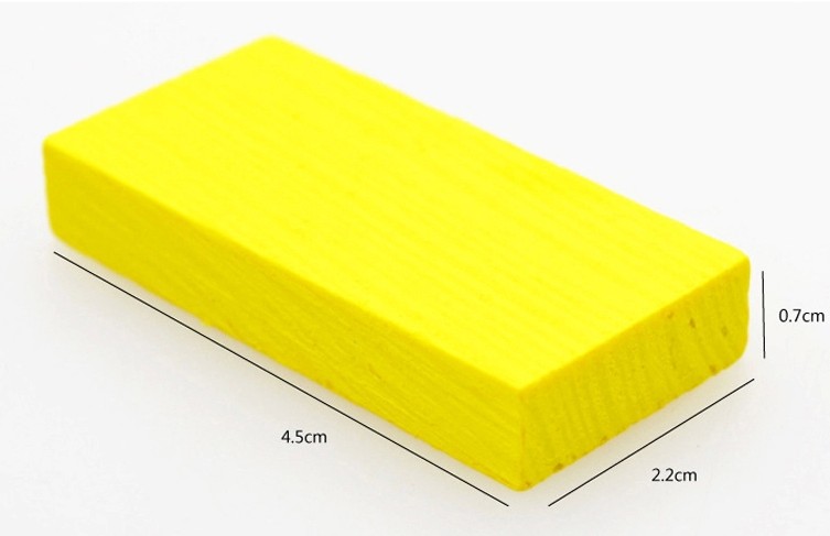 Màu sắc đáng đồng tiền bằng gỗ domino 120 mảnh khối xây dựng Giáo dục trẻ em giáo dục sớm đồ chơi bằng gỗ bộ đồ chơi xếp hình bằng gỗ