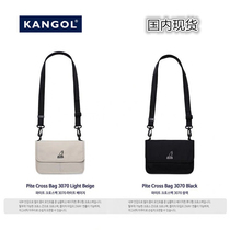 Niche brand KANGOL kangaroo Korean Net red small red bag 2021 New Tide crossbody letter bag men and women