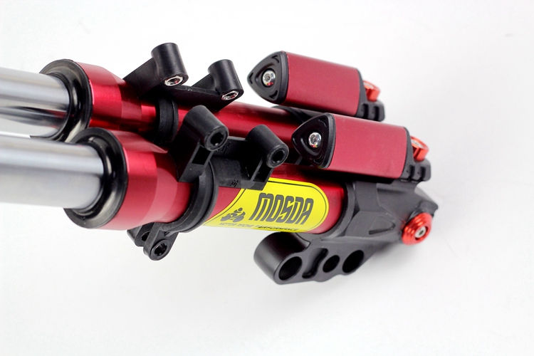 Giảm xóc trước MOSDA 30 giảm xóc trước giảm xóc giảm tốc độ điện tốc độ Ff rùa nhỏ sửa đổi WISP bất hợp pháp Stitch - Xe máy Bumpers phuộc nhún xe dream