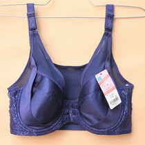 Front buckle bra large size full cup thin womens underwear gathered vest style tamper anti-sagging fat mm bra