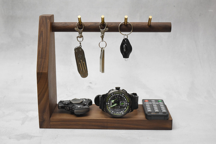 Brass Key Holder Desktop Key Storage Rack Creative Ornament Entryway Shoe Cabinet Home Entry Key Hook