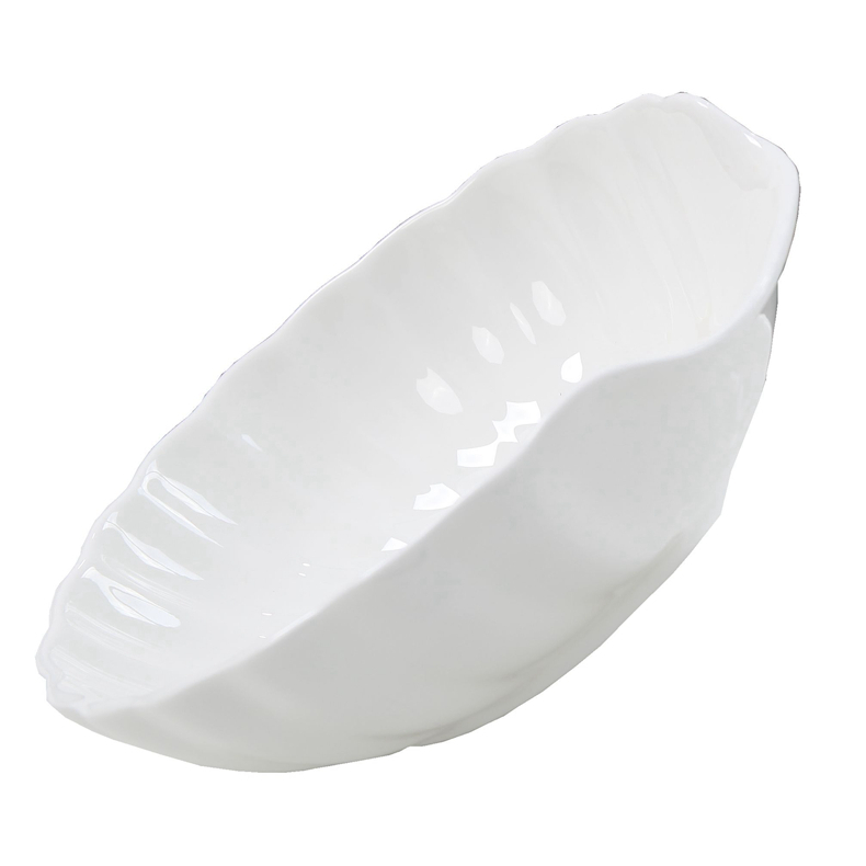 Yipin tang, 6 inch ceramic bowl of pure white ipads porcelain shell shallow bowl move the vegetables salad bowl bowl of noodles bowl