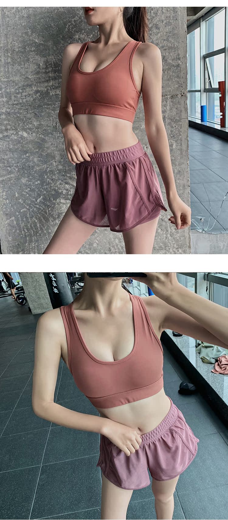 Đồ lót thể thao Super Anne nữ chống sốc chạy chống chảy xệ trở lại rỗng áo vest mùa hè tập thể dục yoga - Đồ lót thể thao áo tập thể