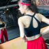 Đồ lót thể thao nữ không có vòng thép tập thể dục yoga chạy làm đẹp trở lại bộ sưu tập túi sốc áo lót thể thao loại nào tốt Đồ lót thể thao