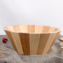 Nordic Wood fruit plate solid wood creative living room coffee table home simple modern snacks dried fruit pot