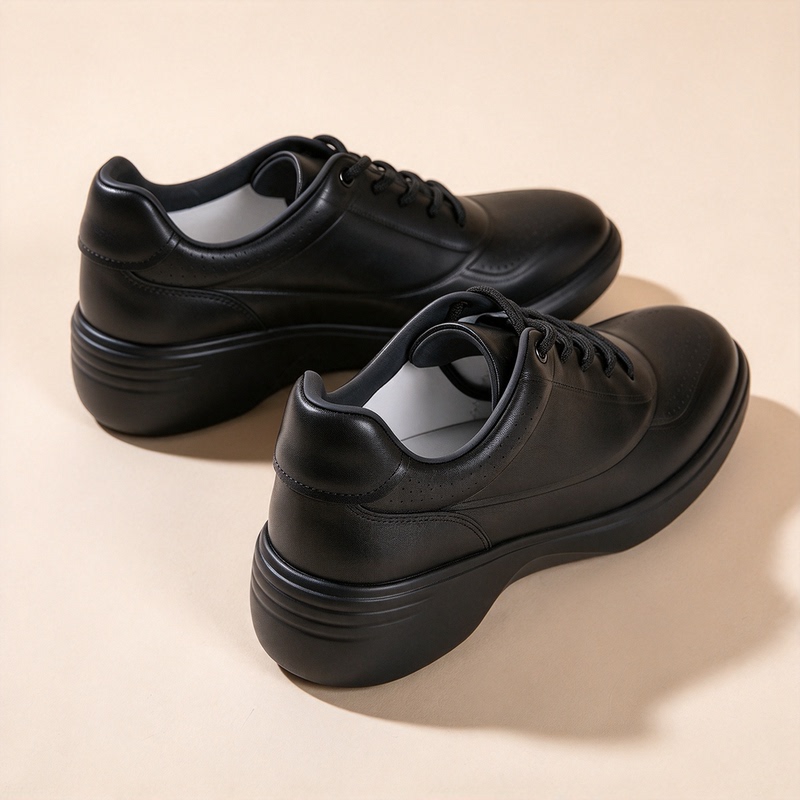 Super Soft First-Layer Cowhide White Shoes, Lightweight Soft Sole, Soft Surface, Sheepskin Insole, Non-Tiring, Casual Black Genuine Leather Women's Shoes Super Soft First-Layer Cowhide White Shoes, Lightweight Soft Sole, Soft Surface, Sheepskin Insole, Non-Tiring, Casual Black Genuine Leather Women's Shoes