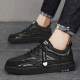 ເກີບຜູ້ຊາຍລະດູຮ້ອນ summer mesh shoes 2024 new black mesh breathable sneakers work non-slip waterproof chef trendy shoes