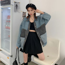 Spring and Autumn Top 2021 New Korean Denim Long Sleeve Jacket Women Loose Autumn Slim Joker Early Spring