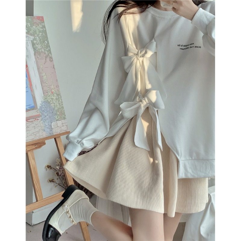 Art Dairy Clothes New 2023 Explosion Fashion Small Yuan Milk Sweet and Autumn Costumes