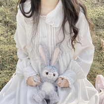 Little Fresher Day Ensemble White Ultra Fairy Spring 2022 New Womens Dress Doll Collar Sweet Beauty Dress Fairy Skirt