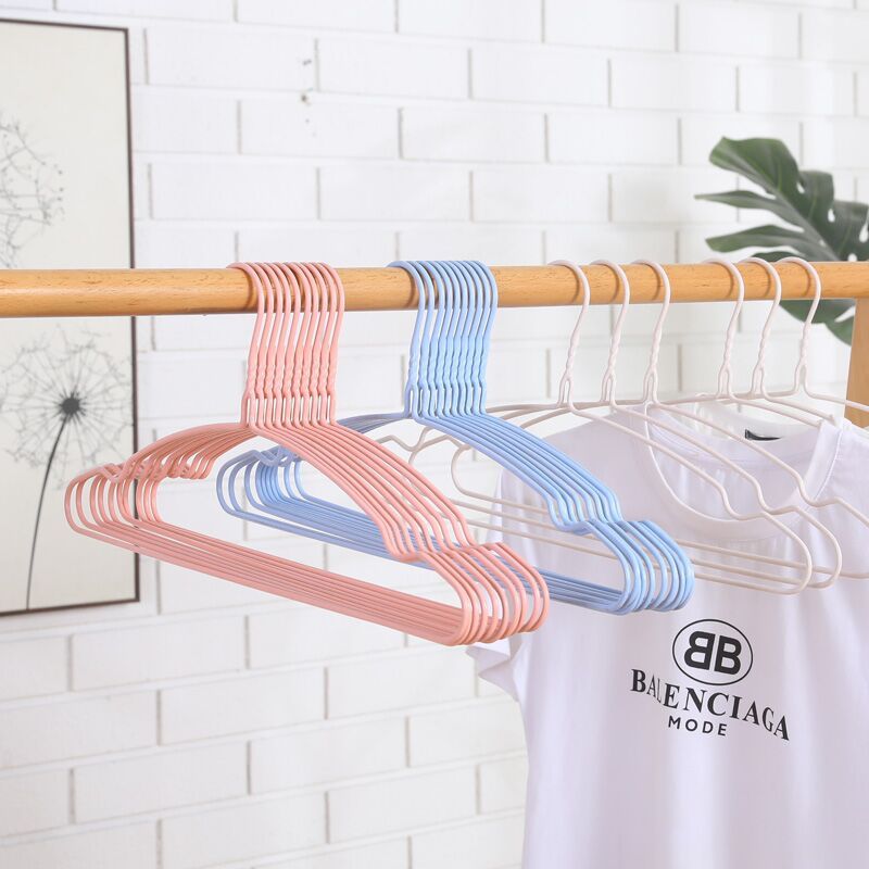 10个装！无痕衣架儿童成人防滑衣服