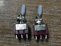 Masculine KNX-202A KNX-202D0 6-foot double-knife double-throw KNX-203 3-speed 6mm button switch