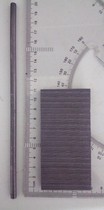 Graphite electrode 50*100mm 6*200mm Graphite plate Carbon plate graphite rod Insoluble anode Inert conductive