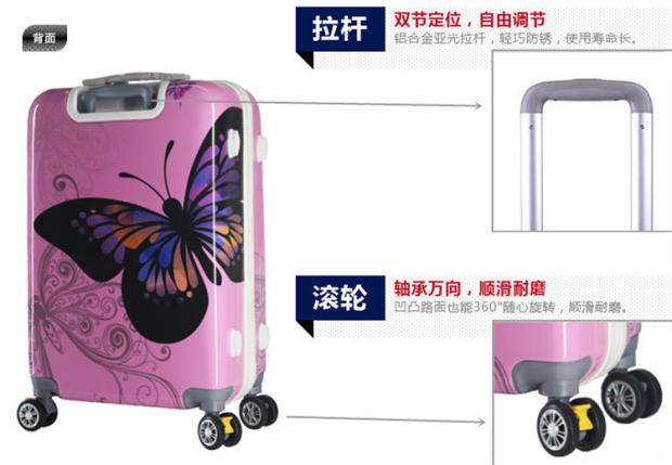 Thời trang hành lý 24 chiếc xe đẩy siêu nhẹ vali vali 20 Phiên bản tiếng Hàn của hộp mật khẩu học sinh bánh xe phổ thông 28 inch nam nữ vali nhựa
