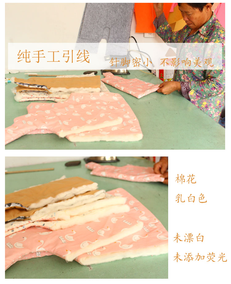 Trẻ sơ sinh handmade cotton nam và nữ vest bé mùa xuân và mùa thu mỏng 0-8 tuổi mùa thu và mùa đông dày cotton chống vest áo khoác cho bé