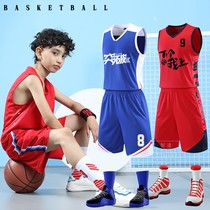 Basketball uniform sports suit for men and women children custom sleeveless vest basketball jersey training suit Jersey youth uniform