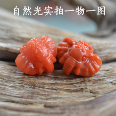 DIY аксессуары 弘玉缘天然南红玛瑙象神背云吊坠佛珠手串星月金刚菩提子手工配饰 OTHER